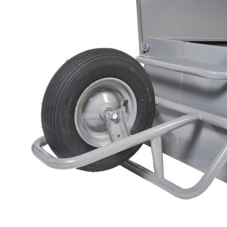 Brouette boite à outils basculante Cantine 900x500x430 mm