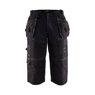 Pantacourt X1500 Coton Noir 15011310 - Taille au choix
