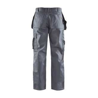 Pantalon artisan avec poches flottantes Gris-Clair 15321860 - Taille au choix