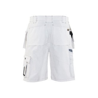 Short de peintre avec poches flottantes Blanc 15361210 - Taille au choix