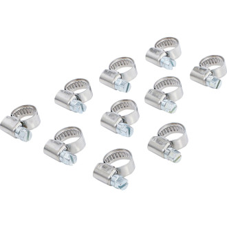 Collier de durite en inox bgs technic - dtail : 08 x 12