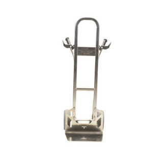 Diable aluminium a tablier sureleve, bavette 450x300mm