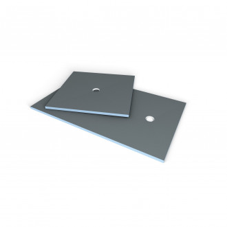 Receveur FUNDO PRIMO écoulement centré - Rectangulaire : 1200 x 900 x 40 mm