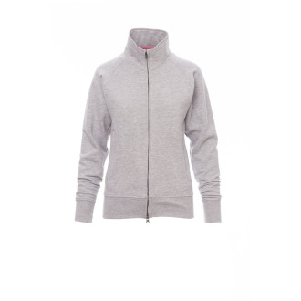 Sweat-shirts brushed fleece melange 300 g/m2 60%co 40%pl payper panama+lady gris chiné - 000396p09313001