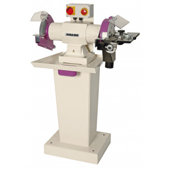 Touret lapidaire SIDAMO TYPE116+SOCLE MEULES 200X40 ET 200X25 TRI. - 20113021