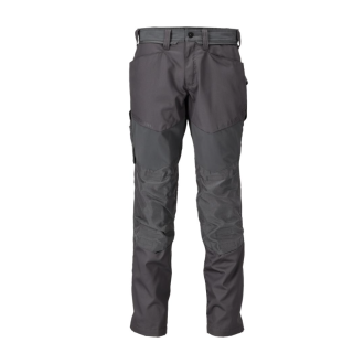 Pantalon de travail avec poches genouillères MASCOT Customized - 22479-230-38-76-Gris anthracite