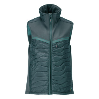 Gilet de travail thermique MASCOT Customized - 22365-318-06 M-Vert-XXL