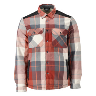 Chemise de travail en flanelle avec doublure fourrure MASCOT Customized - 23104-446-Rouge-XXXL