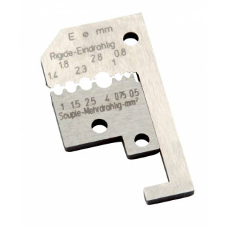 Pince à bec demi rond coudé pvc 200 mm sam - 24320p