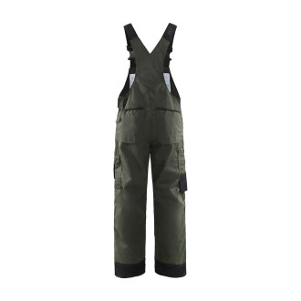 Cotte à bretelles Paysagiste Vert-Armée/Noir 26541835 - Taille au choix