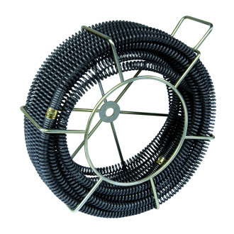 5 sections âme plastique 22 mm / 4,5 mètres + cage pour déboucheur VAL