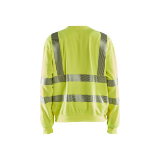 Sweat multinormes avec transferts réfléchissants Jaune-Fluo 30871762 - Taille au choix