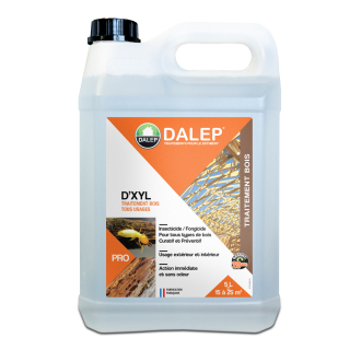 Traitement Bois D'XYL DALEP Tous Usages Bidon de 5 Litres - 310005