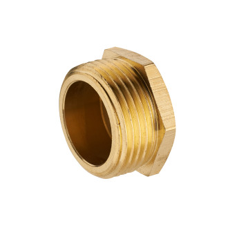 Bouchon laiton mâle M3/8 (12x17) NOYON & THIEBAULT - 233-12S2
