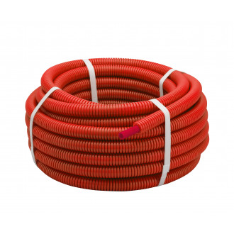 Tube PER gainé rouge NOYON & THIEBAULT - Ø 16 - L 25 m - R1816-25