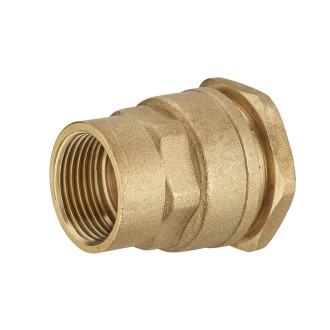 Raccord laiton pour tuyau polyéthylène femelle F1/2' (15x21) NOYON & THIEBAULT - Ø 20 mm - 1730-2015L1