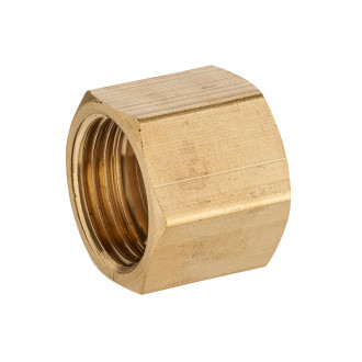 Mamelon laiton double femelle égal à butée F1/2' (15x21) NOYON & THIEBAULT - 176-15L1