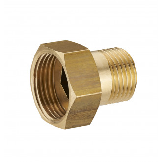 Raccord compteur 2 pièces mâle M3/4' (20x27) femelle écrou libre F3/4' (20x27) NOYON & THIEBAULT - 225-2020L1