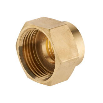 Mamelon laiton double femelle réduit F1' (26x34) NOYON & THIEBAULT - F1/2' (15x21) - 177-2615L1