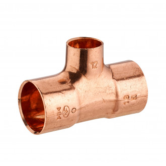 Té cuivre à souder femelle réduit NOYON & THIEBAULT - Øs 16-12-16 mm - 974-161216L1