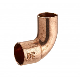 Coude cuivre à souder 90° petit rayon mâle femelle égal NOYON & THIEBAULT - Ø 16 mm - 941-16L1