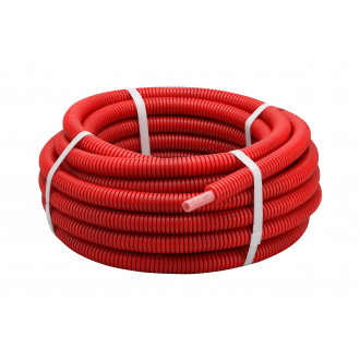 Tube PER gainé rouge NOYON & THIEBAULT - Ø 16 - L 15 m - R1816-15
