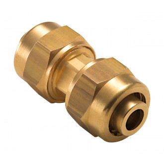 Jonction égale à compression pour tube PER NOYON & THIEBAULT - Ø 16 mm - P16-188L1