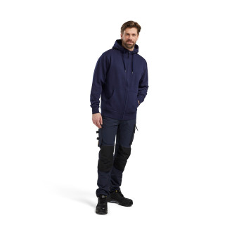 Sweat zippé à capuche 33661048 - Couleur et taille au choix