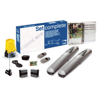 Kit automatisme portail CAME 24 V avec vérins électromécaniques bloquants AXO U7321FR