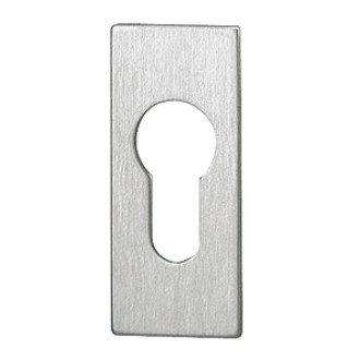 Paire de rosaces autocollantes argent mat HOPPE 22S-SK