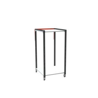 Pupitre avec 2 étagères à roulettes 150 kg - 826748311