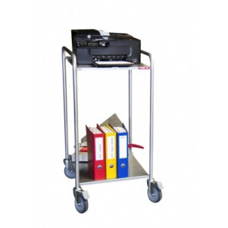 Desserte polyvalente 2 plateaux tôle 250 kg