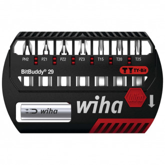 Ensemble d'embouts ty phillips pozidriv torx 9 pcs bitbuddy 29 mm