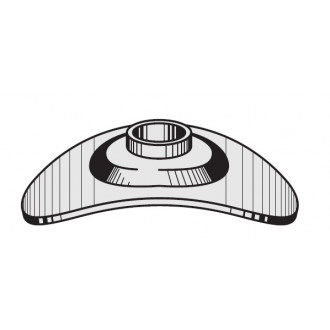 Plaquette Ondulée 40x28 acier prélaqué pour tôle ondulée
