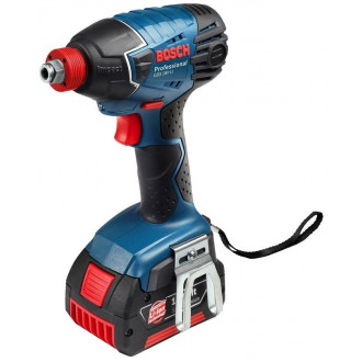 Visseuse sans fil d'impact GDX 18 V-LI BOSCH (2 batteries 4,0 Ah + chargeur + coffret L-Boxx 136)