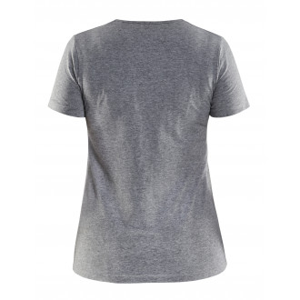 T-Shirt femme Gris chiné 