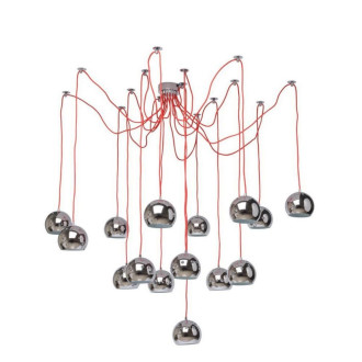 Suspension boules chromées Suspension boules chromées