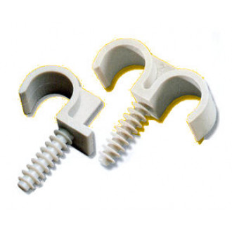 Attaches FIX-RING - Double diamètre 20 - boîte de 100