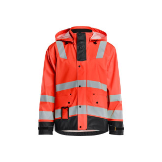 Veste de pluie haute-visibilité niveau 2 - 43022003 - Couleur et taille au choix