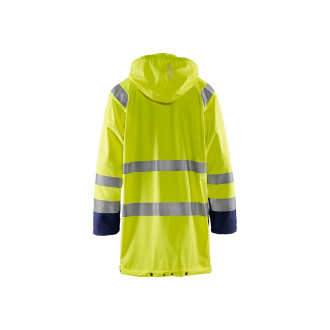 Veste de pluie longue niveau 1 haute-visibilité 43242000 - Couleur et taille au choix