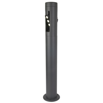 Borne cylin, aluminium graphite, 85 cm