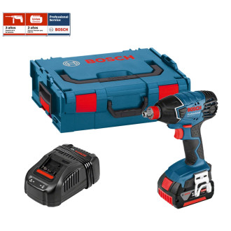 Visseuse à chocs GDX 18 V-LI + batterie 5,0 Ah 18V + chargeur GAL1880CV + coffret L-Boxx 136 Bosch