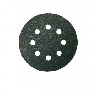 5 disques abrasifs bosch f355 ø 125 mm 8 trous - grain 120 - 2608605117