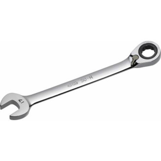 Clé mixte à cliquet avec système stop+ 8 mm sam - 50r8