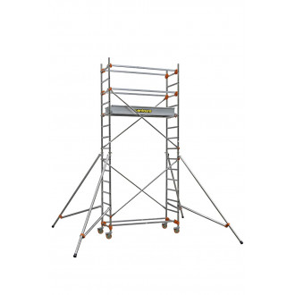 Echafaudage roulant aluminium base standard 4.8 m, cent504705