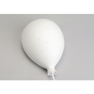 Lampe en forme de ballon gonflable blanc