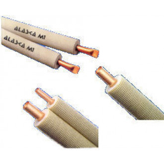 Liaisons frigorifiques pré-isolées - Mono-tube 3/8 M1 - 25 ml