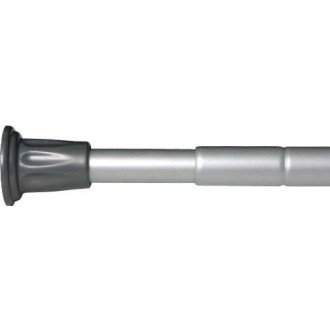 Croydex tringle télescopique pour cabine de douche 700 à 1220 mm argent