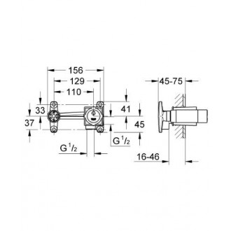 Grohe corps encastré pour mitigeur 23200000 (import allemagne)