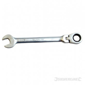 Clé mixte à cliquet à tête inclinable 32 mm SILVERLINE 583265